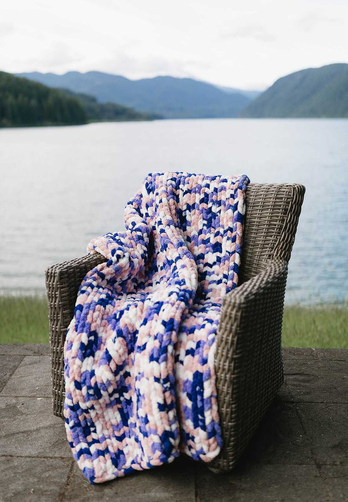 Orchid Meadow Blanket