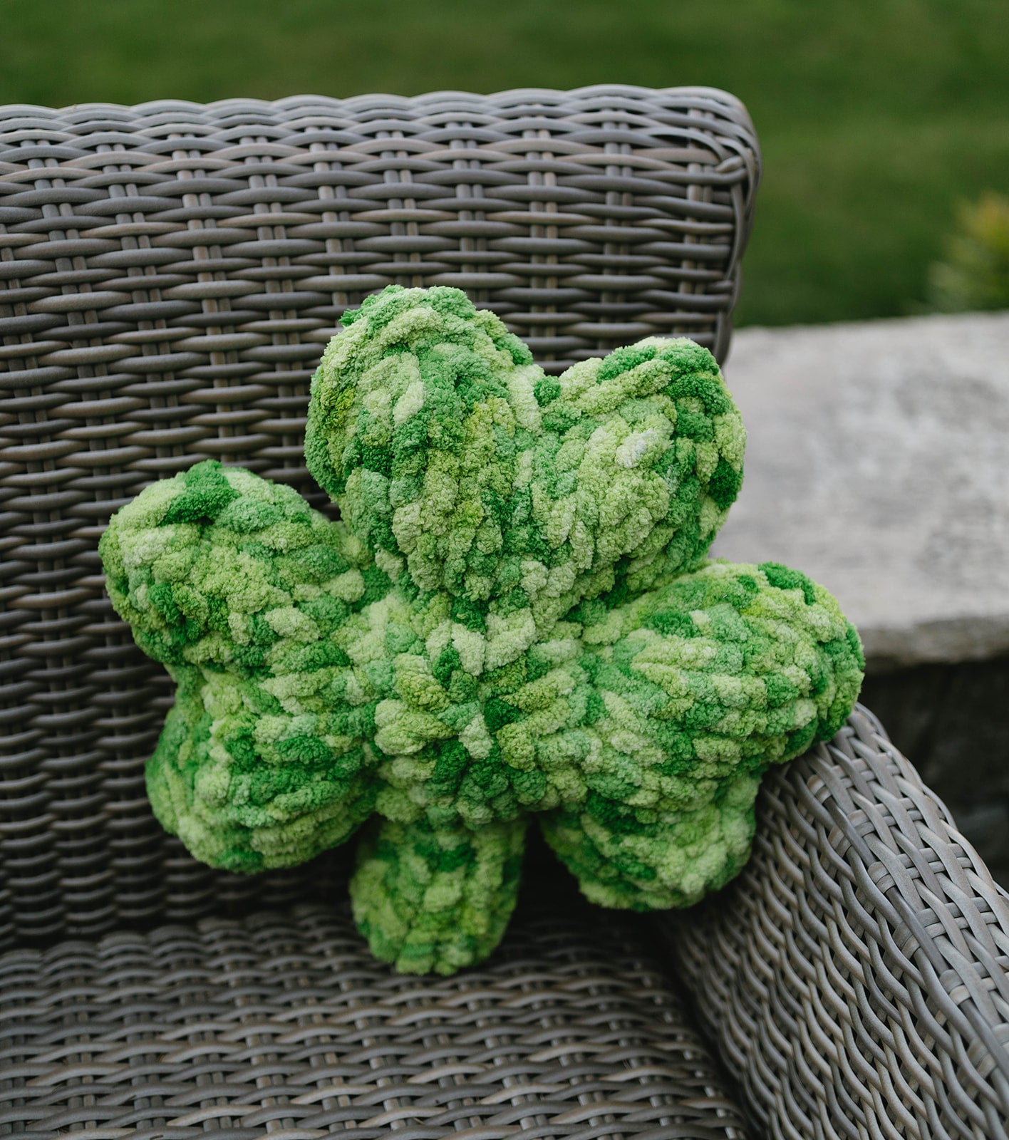 Lucky Shamrock Pillow