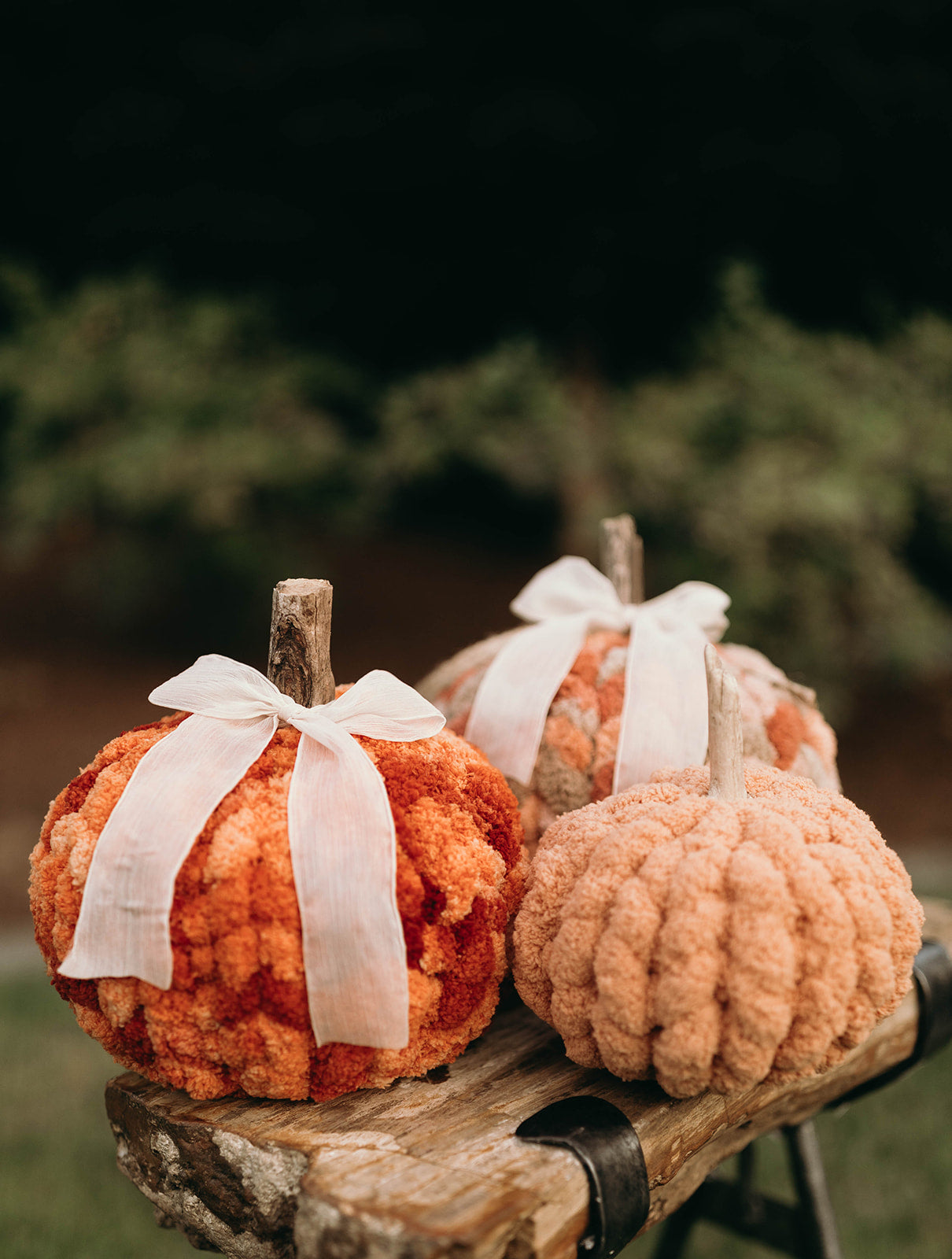 Pumpkin Spice Chunky Knit Pumpkin