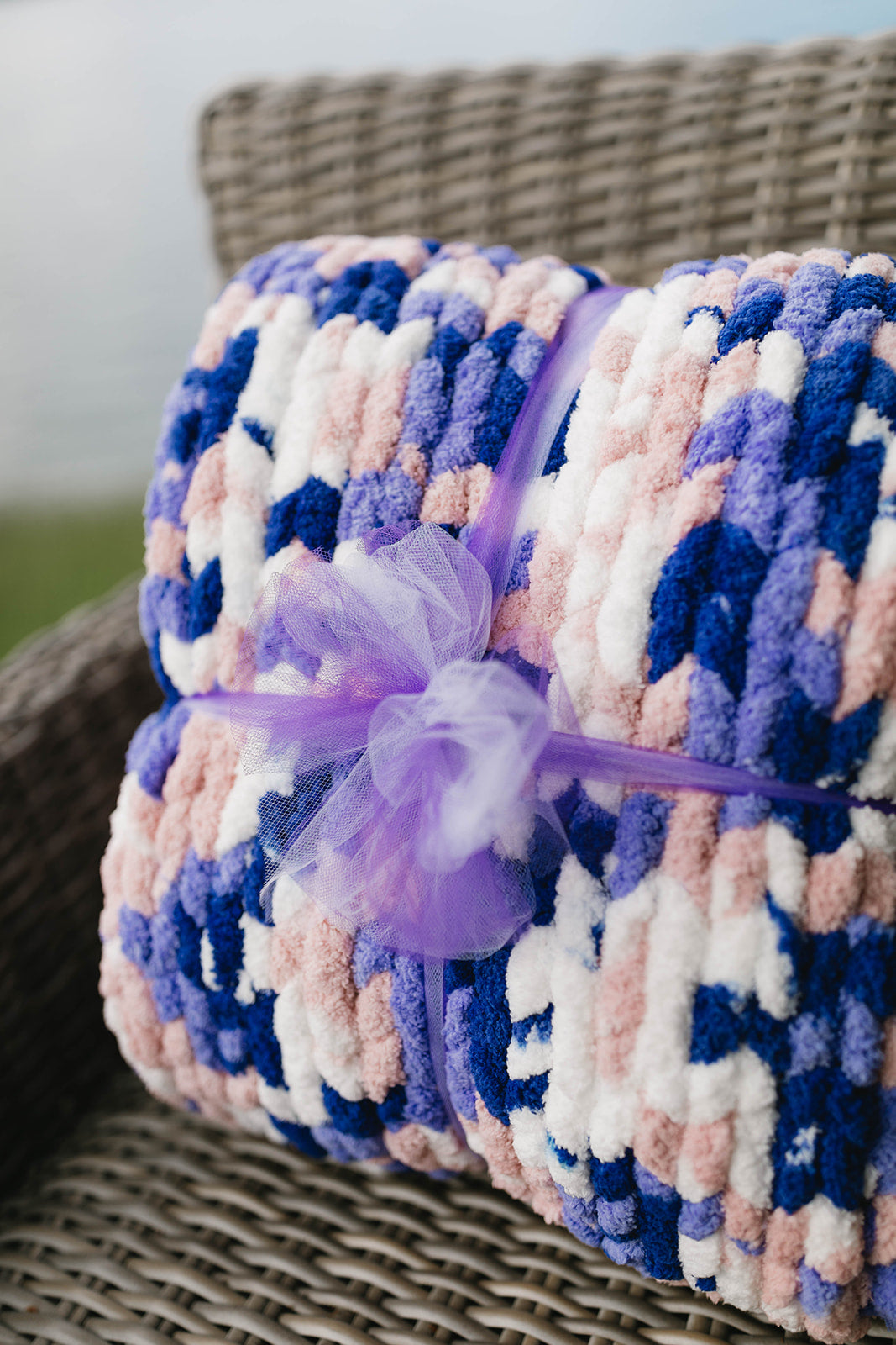 Orchid Meadow Blanket