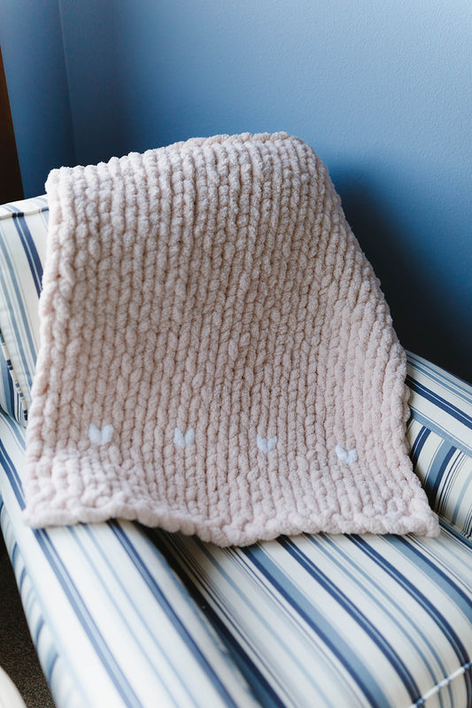 Sweet Heirloom Baby Blanket