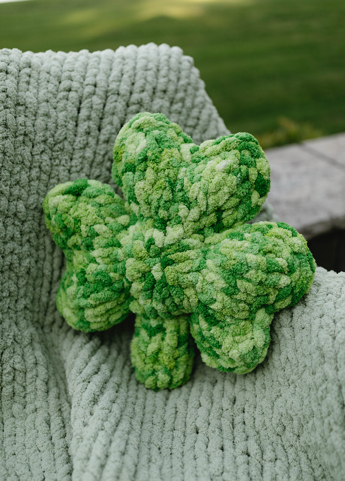 Lucky Shamrock Pillow