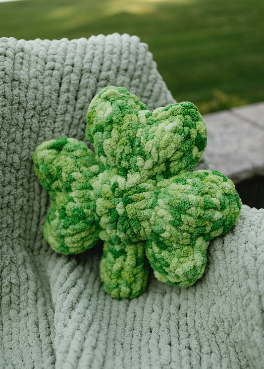 Lucky Shamrock Pillow