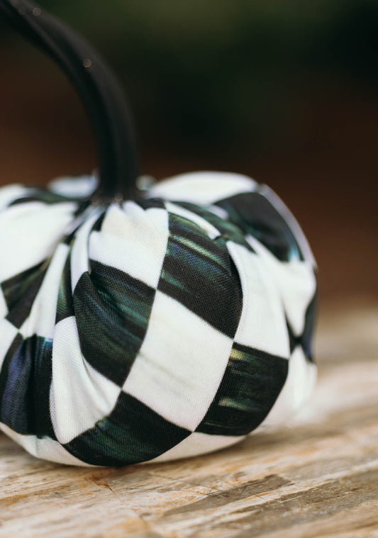 Checkerboard Pumpkin