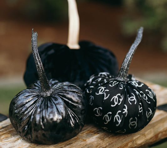 Black Couture Pumpkin Trio