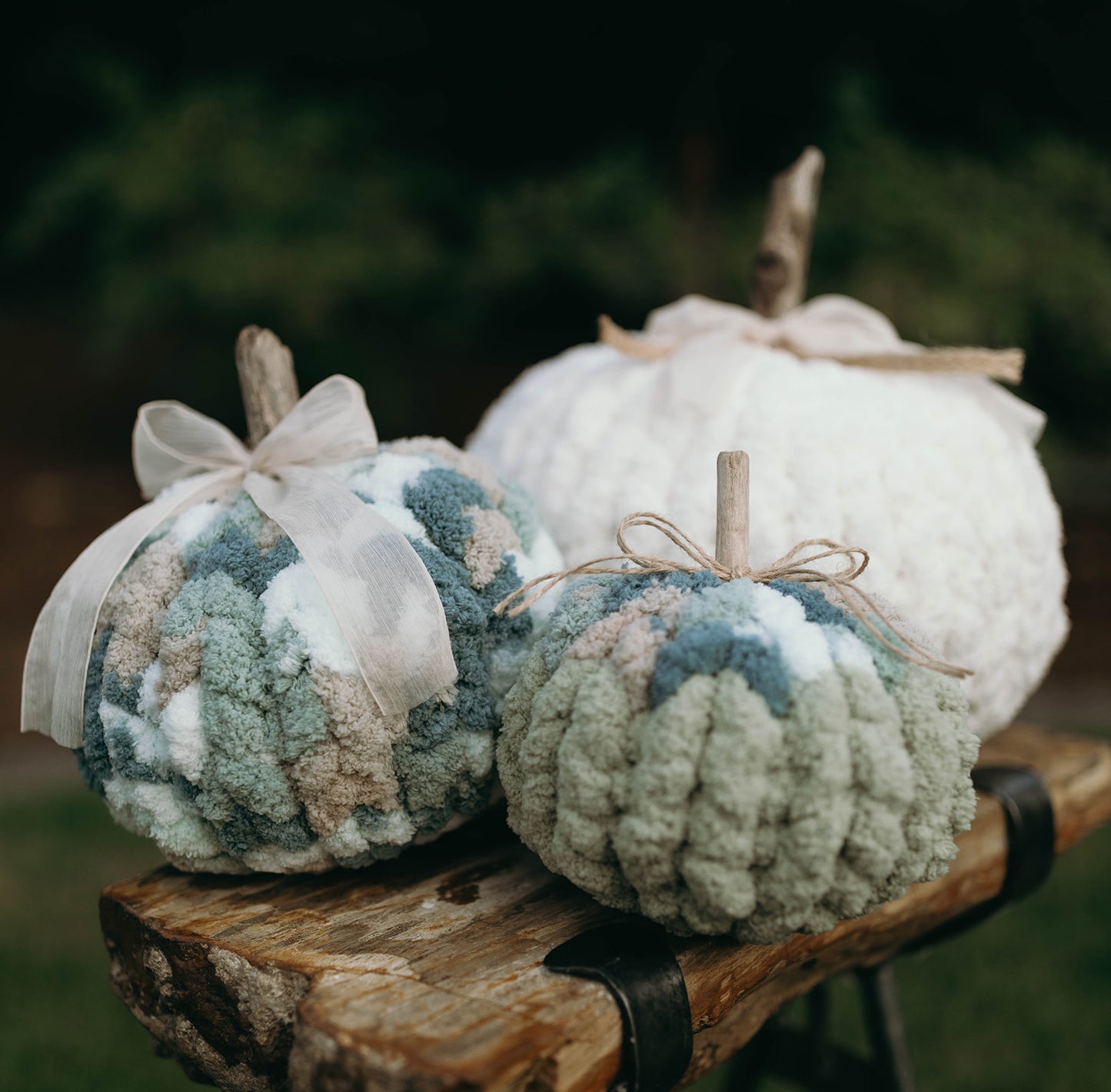 Sage Harvest Pumpkin Trio