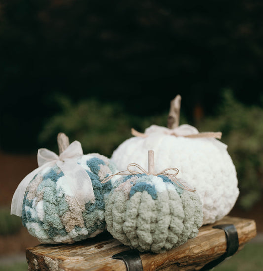 Sage Harvest Pumpkin Trio